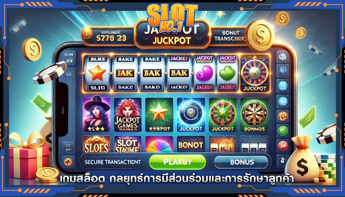 เกมสล็อต กลยุทธ์การมีส่วนร่วมและการรักษาลูกค้า